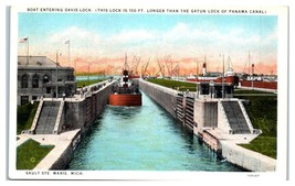 Davis Lock Sault Ste Marie Boat Michigan Postcard-
show original title

Origi... - £23.74 GBP
