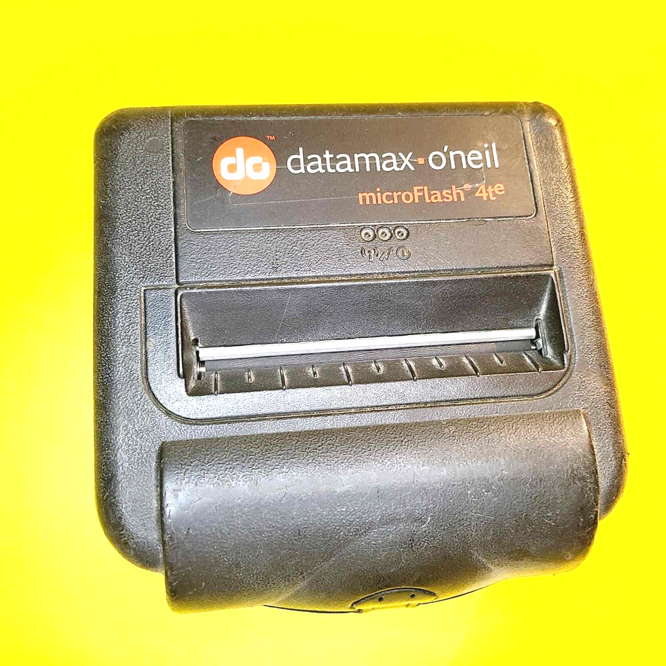 UNTESTED DATAMAX O&#39;NEIL MF4TE PORTABLE DIRECT THERMAL PRINTER RUGGED IP5... - $43.80