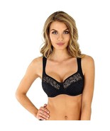 Rosme Womens 32D Half Padded Bra, Collection Annija - Black - $373.28 MXN