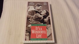 It&#39;s a Wonderful Life (VHS, 1993, Uncut Slipsleeve) James Stewart, Donna Reed - £7.99 GBP