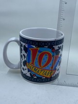 Disney 1996 101 Dalmatians Ceramic Tea Cup Coffee Mug 3.74&quot; - £8.59 GBP