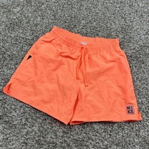 Nike Solid Icon 4&quot; Volley Swim Shorts Total Orange NESSB636-822 Men&#39;s Sz Medium - $16.78