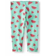 Wonder Nation Girls Tough Cotton Capri Leggings Size X-Small (4-5) Water... - $203.18 MXN