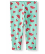 Wonder Nation Girls Tough Cotton Capri Leggings Size X-Small (4-5) Water... - £7.74 GBP