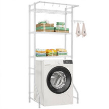 VEVOR Over Washer and Dryer Storage Shelf 3 Tiers, Single Row Adjustable... - $55.99