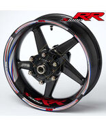 BMW S1000RR Wheel Decals – M Sport Grey Rim Stickers Kit (36pcs) - $29.99