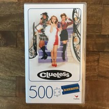 Blockbuster Cardinal Games Clueless Puzzle 500 Pc Jigsaw Movie Lovers Puzzle - $14.39