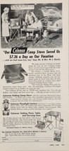 1954 Print Ad Coleman Camp Stoves,Lanterns,Folding Picnic Tables Wichita,Kansas - £14.05 GBP