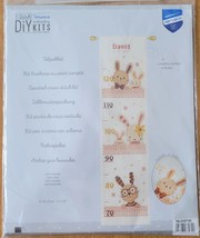 Vervaco Sweet Bunnies Bar counted cross stitch kit 7.2 x 28 Inches PN-01... - $33.99