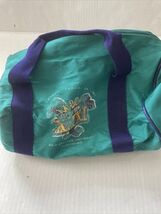 Superbowl XXXI 14" Tote Strap Shoulder Bag Sprint  Green Purple 1997 Vtg... - $12.35
