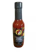 Buc-ee's Sweet & Spicy Ghost Pepper Hot Sauce 5 Oz Glass Bottle. lot of 3 - $44.52