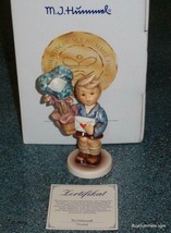 &quot;Good News&quot; Goebel Hummel Collectible Figurine #539 TMK7 With Original Box! - £113.69 GBP