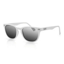 Balboa EZNV02 NVS Matte White Frame Sunglass - Smoked Reflective Lenses - $21.58
