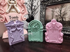 Halloween Rachel Zoe Pastel Pink Purple Tombstones Figurines Props Tier ... - $36.62