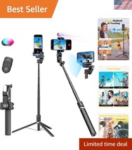 Multi-Mode Gimbal Stabilizer with RGB Lights - Ideal for Travel &amp; Photog... - €77,66 EUR