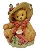 Cherished Teddies 336521  Youre Sweet As A Rose Janet Bear Figurine 1997 - £7.19 GBP