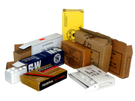 AMMO EMPTY BOXES mixed lot, see description 8 ttl (blk bx5-10) - £31.54 GBP