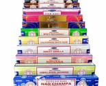 Satya Nag Champa Incense Sticks Assorted Fragrance Agarabtti180g - £16.29 GBP