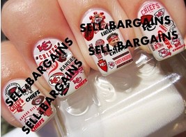 2025 Kansas City Chiefs Promo 36 Different Designs》Salon Quality Nail Ar... - $35.07