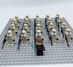 21Pcs/set Anakin Skywalker Commander Waxer Clone Troopers Star Wars Mini... - $32.96
