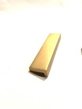 Restoration Hardware Exley Sleek Lacquered Burnished Brass 4 Inch Drawer Pull - £21.50 GBP