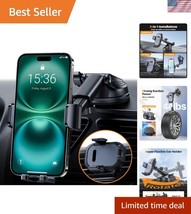 Universal Car Phone Holder with Enhanced Gel Adhesion - Hands-Free Conve... - $713.41 MXN