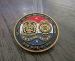 Missouri State Highway Patrol &amp; Sheriff Boone County  Challenge Coin #784G - £24.43 GBP