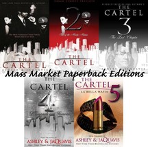 Ashley &amp; JaQuavis Coleman CARTEL Urban Fiction Series MASS MARKET Paperbacks 1-5 - £25.89 GBP