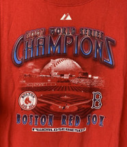 Vintage Boston Red Sox T ￼Shirt 2007 World Series Champions MLB Baseball XL - £23.94 GBP
