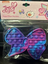 NEW JoJo Siwa Bow Popper Fidget Keychain - £7.06 GBP