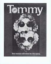 The Who Tommy 1975 ORIGINAL Vintage 9x12 Industry Ad - $79.19