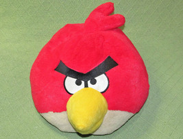 Angry Birds Plush Pillow Head Red Terrence Rovio Stuffed Animal Commonwealth - £20.91 GBP