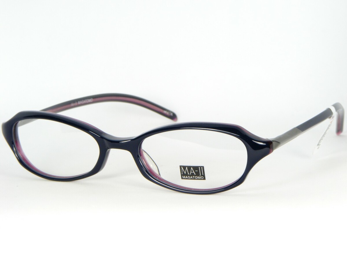 Gafas MA-JI MASATOMO M3-5011 Col. 67A NAVY /PURPLE MAJI 48-18-145mm - $115.52