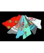 6 Pairs Varied SpongeBob Squarepants Characters Colorful Crew Socks Men&#39;... - $20.99