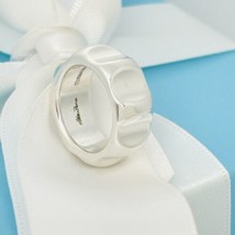 Size 4 Tiffany Groove Wide Ring Band by Paloma Picasso - $254.15