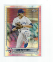 Kevin Gausman (Toronto) 2022 Topps Chrome Silver Prizm Refractor Card #40 - £3.95 GBP