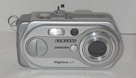 Samsung Digimax A7 7.0MP Digital Camera - Silver Tested Works - $49.50