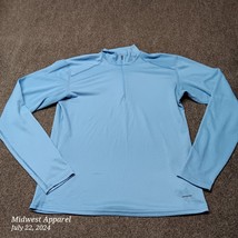 Patagonia Capilene 1/4 Zip Shirt Women Large Blue Base Layer - $21.92