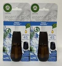 (Lot Of 2) Air Wick Essential Must Oil Diffuser “Fresh Water”Refills ~New - £15.81 GBP