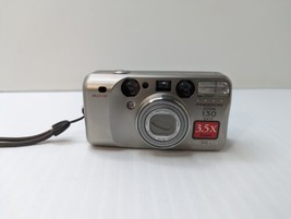Minolta Freedom Zoom 130 Date 35mm Film Camera *WORKS BUT DOOR LATCH IS ... - $11.88