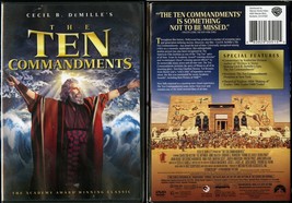 Ten Commandments Ws Dvd Anne Baxter 2 Disc Set Paramount Video New Sealed - £7.86 GBP