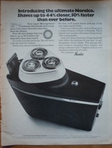 Vintage Norelco The Ultimate Print Magazine Advertisement 1971 - £4.71 GBP
