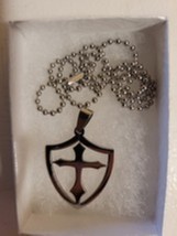 Shield of the Knights Templar Necklace  - £14.37 GBP
