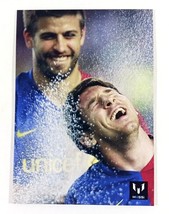 Lionel Leo Messi Gerard Pique 2013 Icons Official Card Collection Limited #R13 - £37.88 GBP