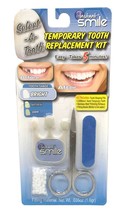 Bright White Instant Smile Teeth Replacement Kit Fast &amp; Easy Missing Tooth 1188 - £7.43 GBP