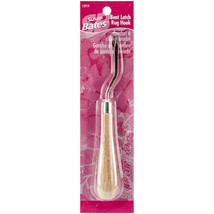 Susan Bates Bent Latch Hook 6.25 inch Wood Handle - £15.79 GBP