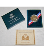 1992-S $0.50 COLUMBUS QUINCENTENARY COMMEMORATIVE ENCAPSULATED SILVER-CL... - $352.12 MXN