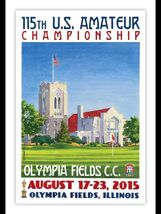 USGA PGA Tour Golf Course Metal Sign 12x8in Vintage Major Tournament Pos... - $456.38 MXN