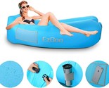 Inflatable Lounger Waterproof Nylon Air Sofa for Pool, Beach Traveling, ... - £19.46 GBP