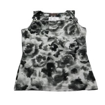 Adrienne Vittadini blouse Womens M Multicolor Sleeveless Tie Dye Pullover - £17.88 GBP